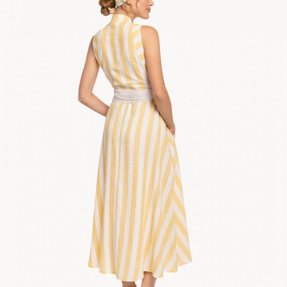 sleeveless Garden Wrap Dress - Picture 4 of 7